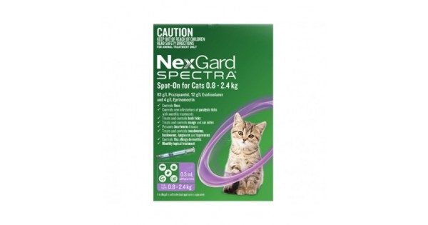 Nexgard Spectra Small Cats & Kittens - Flea & Tick Control