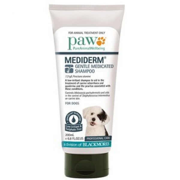 PAW MediDerm Gentle Medicated Shampoo 